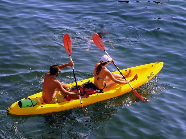 kayak de mer