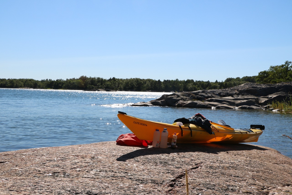 kayak de mer