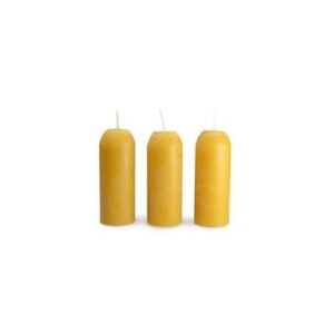 3 Bougies de rechange pour ORIGINAL LANTERN jaunes