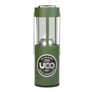 ORIGINAL LANTERN Lanterne camping + bougie - Verte