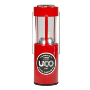 ORIGINAL LANTERN Lanterne camping + bougie - Rouge